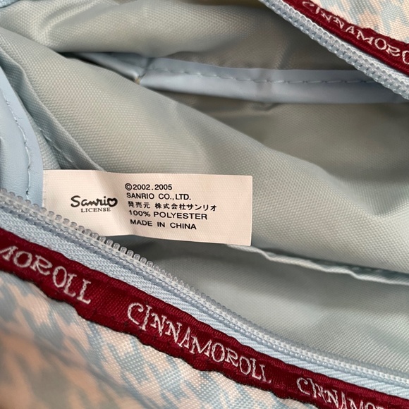 2005 Cinnamoroll Houndstooth Messenger Bag 🍎 - Picture 6 of 9